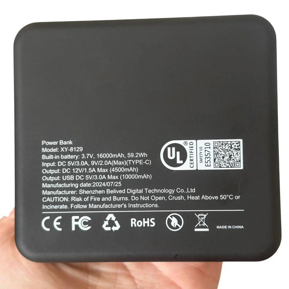 Antarctica Gear Heated Jacket 16000mAh Power Bank Portable Charger Battery USB C
